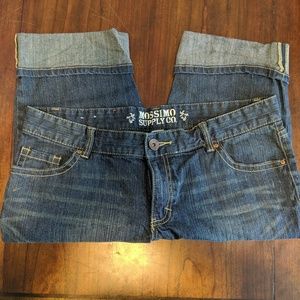 Mossimo Bermuda length denim shorts